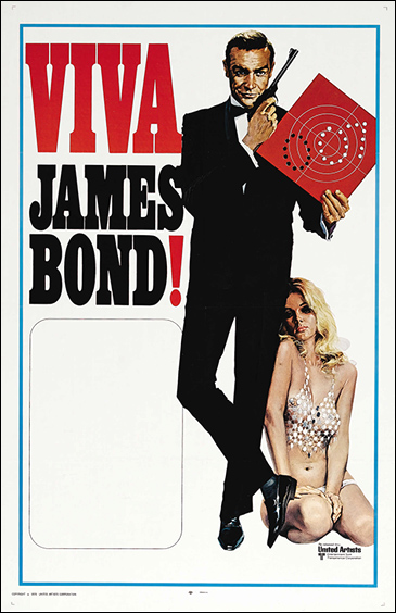 VIVA JAMES BOND! (1970) [Generic International 1-sheet]