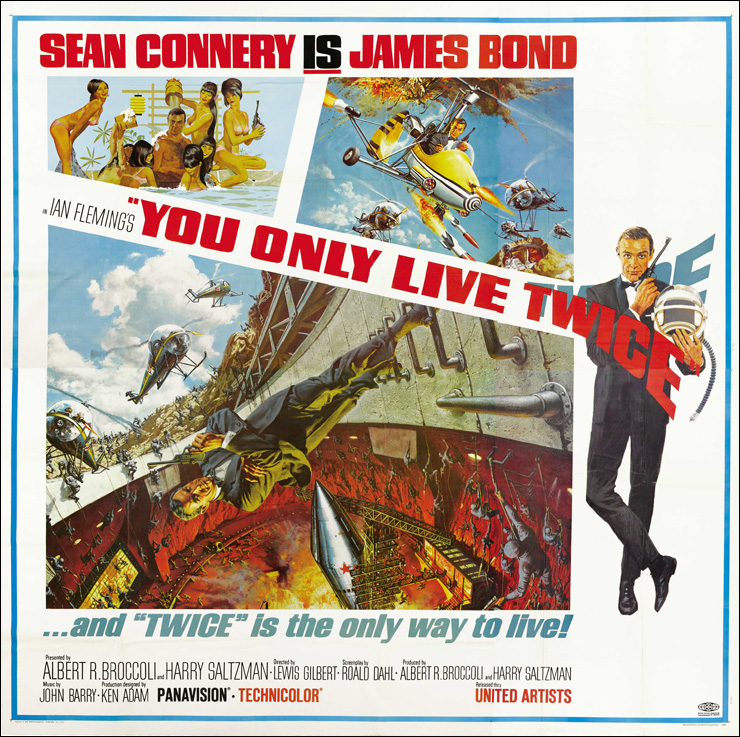 You Only Live Twice Six-Sheet