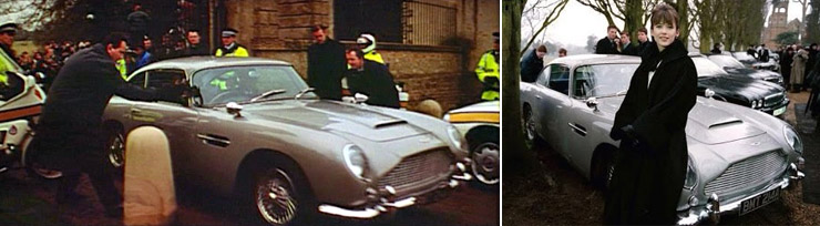 Aston Martin DB5 BMT 214A deleted scene The World Is Not Enough (1999)