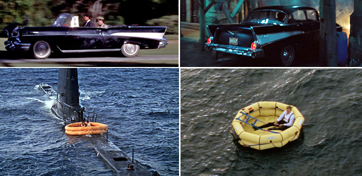 Dr. No (1962), You Only Live Twice (1967) and No Time To Die (2021) homages