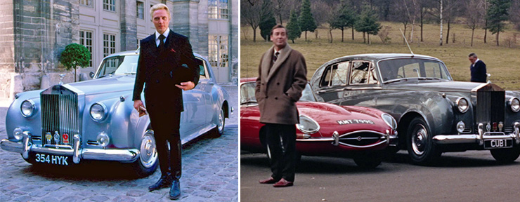 Rolls-Royce Silver Could II belonging to albert R. Broccoli in A Vew To A Kill (1985) & Thunderball (1965)