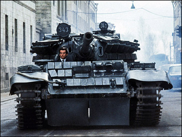 Russian T-55 tank