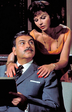 Pedro Armendariz as Kerim Bey with Nadja Regin