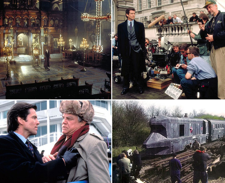 English locations double for St. Petersburg in GoldenEye (1995)