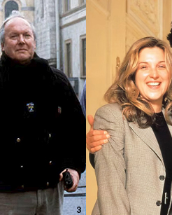 Co-producer Barbara Broccoli and Pierce Brosnan