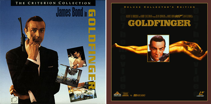 GoldfingerUS  laserdiscs