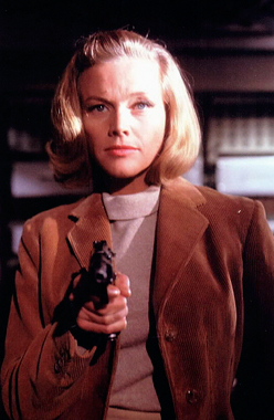 Honor Blackman as Pussy Galore Goldfinger (1964)