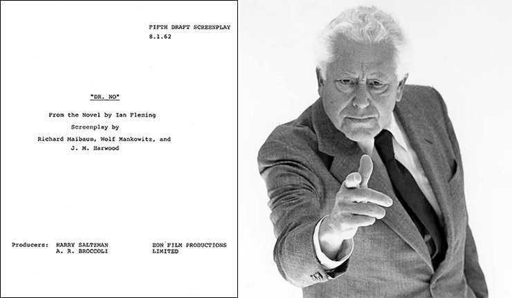 Dr No (1962) Fifth draft screenplay | Richard Maibaum