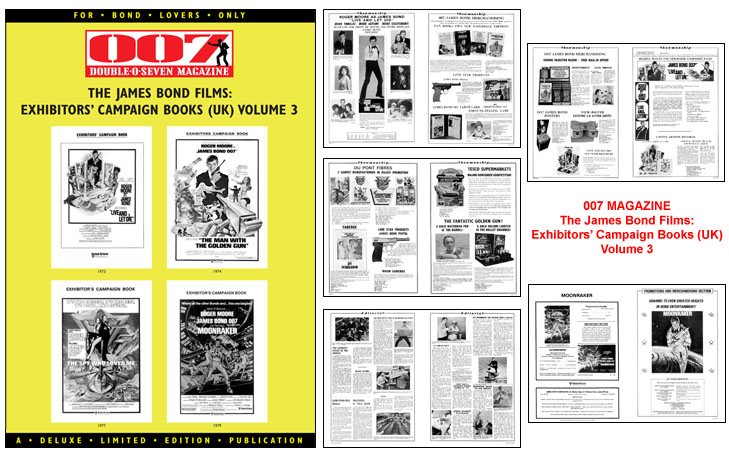007 MAGAZINE The James Bond Films: Exhibitors’ Campaign Books (UK) Volume 3