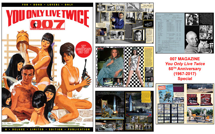 007 MAGAZINE You Only Live Twice 50th Anniversary (1967-2017) Special
