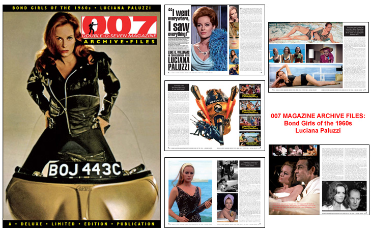 007 MAGAZINE ARCHIVE FILES: Bond Girls of the 1960s - Luciana Paluzzi