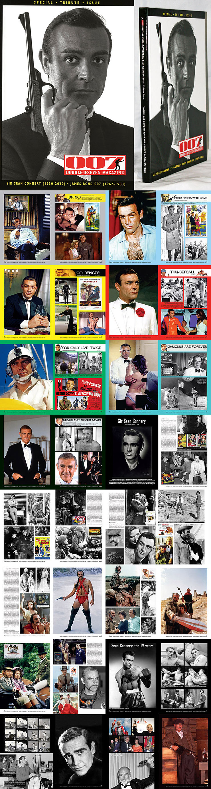 007 MAGAZINE: Sir Sean Connery Special Tribute Issue 
