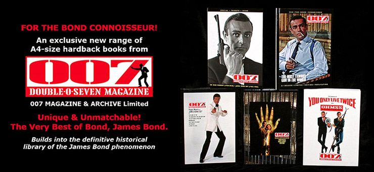 007 MAGAZINE Exclusive Hardback Books