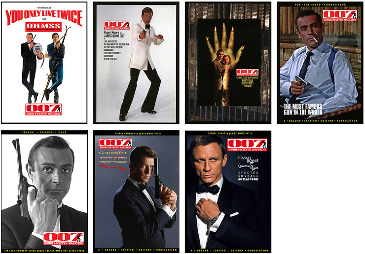 007 MAGAZINE HARDBACK LIBRARY