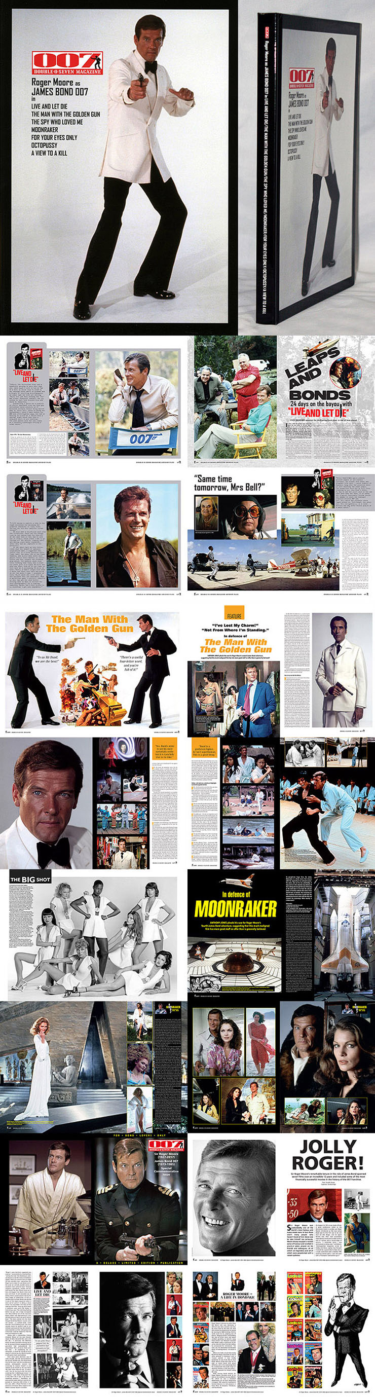 Roger Moore as James Bond 007 