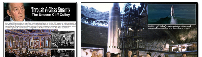 Cliff Culley - Matte Artist on the early James Bond Films