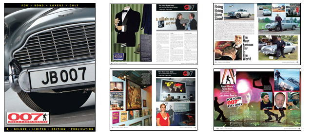 007 MAGAZINE #53 - James Bond's Aston Martin DB5 from Goldfinger and Thunderball
