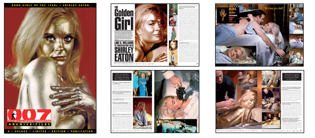 007 MAGAZINE ARCHIVE FILES: Bond Girls of the 1960s - Shirley Eaton