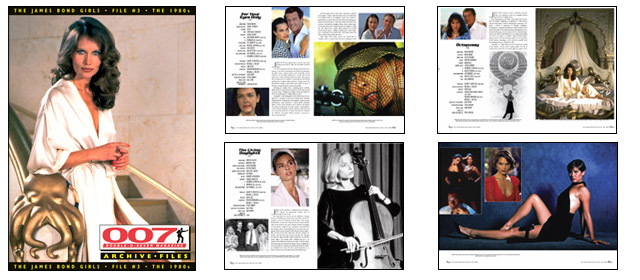 007 MAGAZINE ARCHIVE FILES - The James Bond Girls - File #3 The 1980s