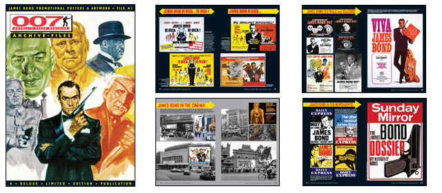 007 MAGAZINE ARCHIVE FILES James Bond Promotional Posters & Artwork File #1 