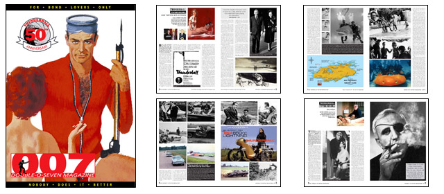 007 MAGAZINE Thunderball 50th Anniversary 76-page special