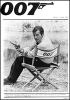 007 MAGAZINE Issue #5 - Roger Moore James Bond 007 Live And Let Die