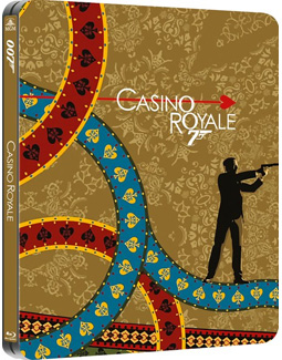 Zavvi exclusive Casino Royale Blu-ray steelbook