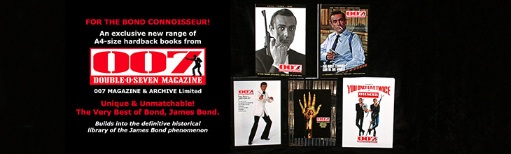 007 MAGAZINE Exclusive Hardback Books