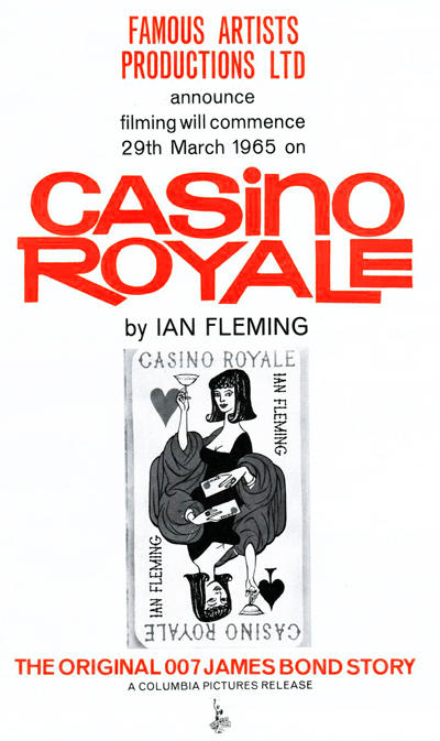 who wrote casino royale script