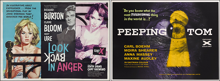 Look Back in Anger (1959)/Peeping Tom (1960)