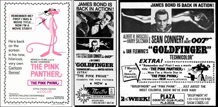 The Pink Phink/Goldfinger USA 1964