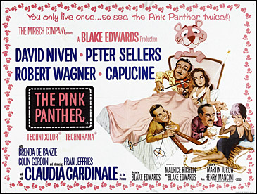 The Pink Panther quad-crown poster