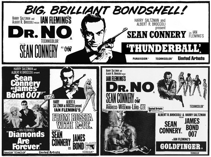 Composite press advertisements