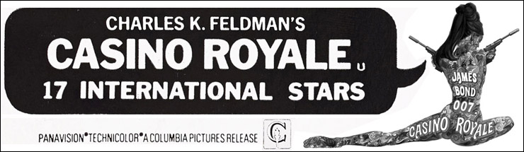 Casino Royale Newspaper advertisement