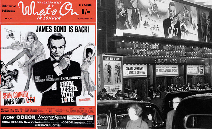 What's On In London/Odeon Leicester Square 1963