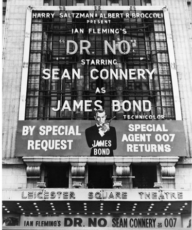 Dr. No at the Leicester Square Theatre 1964