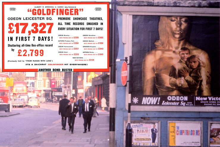Goldfinger box-office Odeon Leicester Square