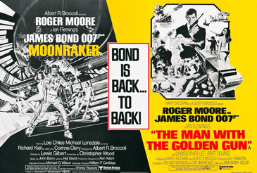 Moonraker/The Man With The Golden Gun double-bill