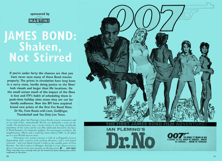 James Bond: Shaken and Stirred National Film Theatre 1996