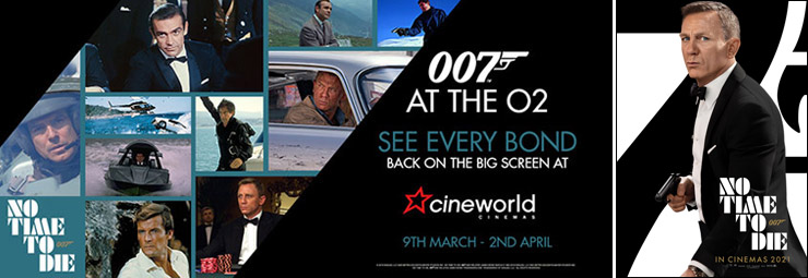 Cineworld cancelled James Bond season 2020