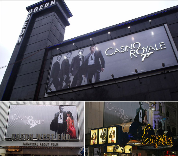Casino Royale World Premiere Leicester Square