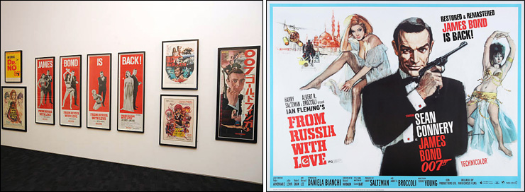James Bond poster exhibition National Film Theatre/From Russia With Love digital release poster
