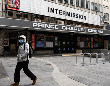 Prince Charles Cinema closed during the Coronavirus Pandemic 2020/21