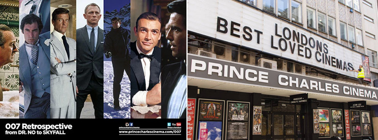 007 Retrospective at the Prince Charles Cinema 2015