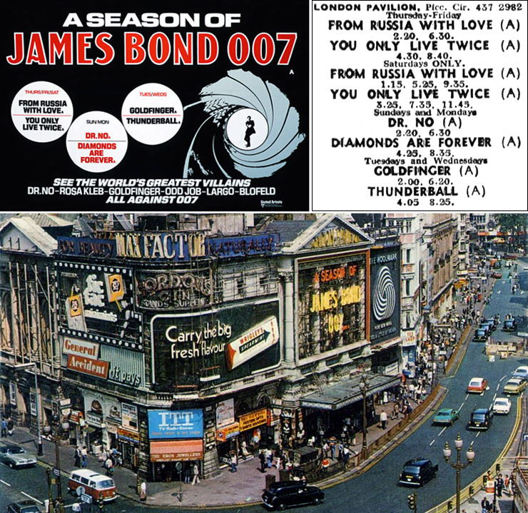 A Season of James Bond 007 - London Pavilion 1975