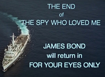 The Spy Who Loved Me end credits