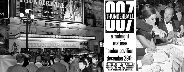 Thunderball premiere London Pavilion 1965