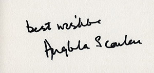 Angela Scoular autograph