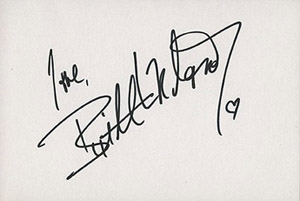 Britt Ekland autograph