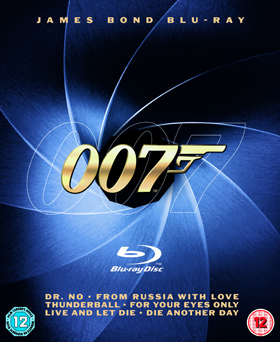 James Bond Blu-ray 6-pack